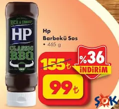 HEİNZ HP BARBEKÜ SOS 465 G HEİNZ HP BARBEKÜ SOS 465 G